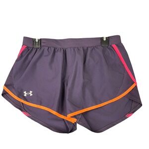 Under Armour Fly By Shorts Women M HeatGear Running‎ Training Athletic Workout